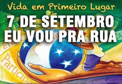 "O Grito dos Excluídos tem sido um espaço importante de formação política", diz um trecho da carta