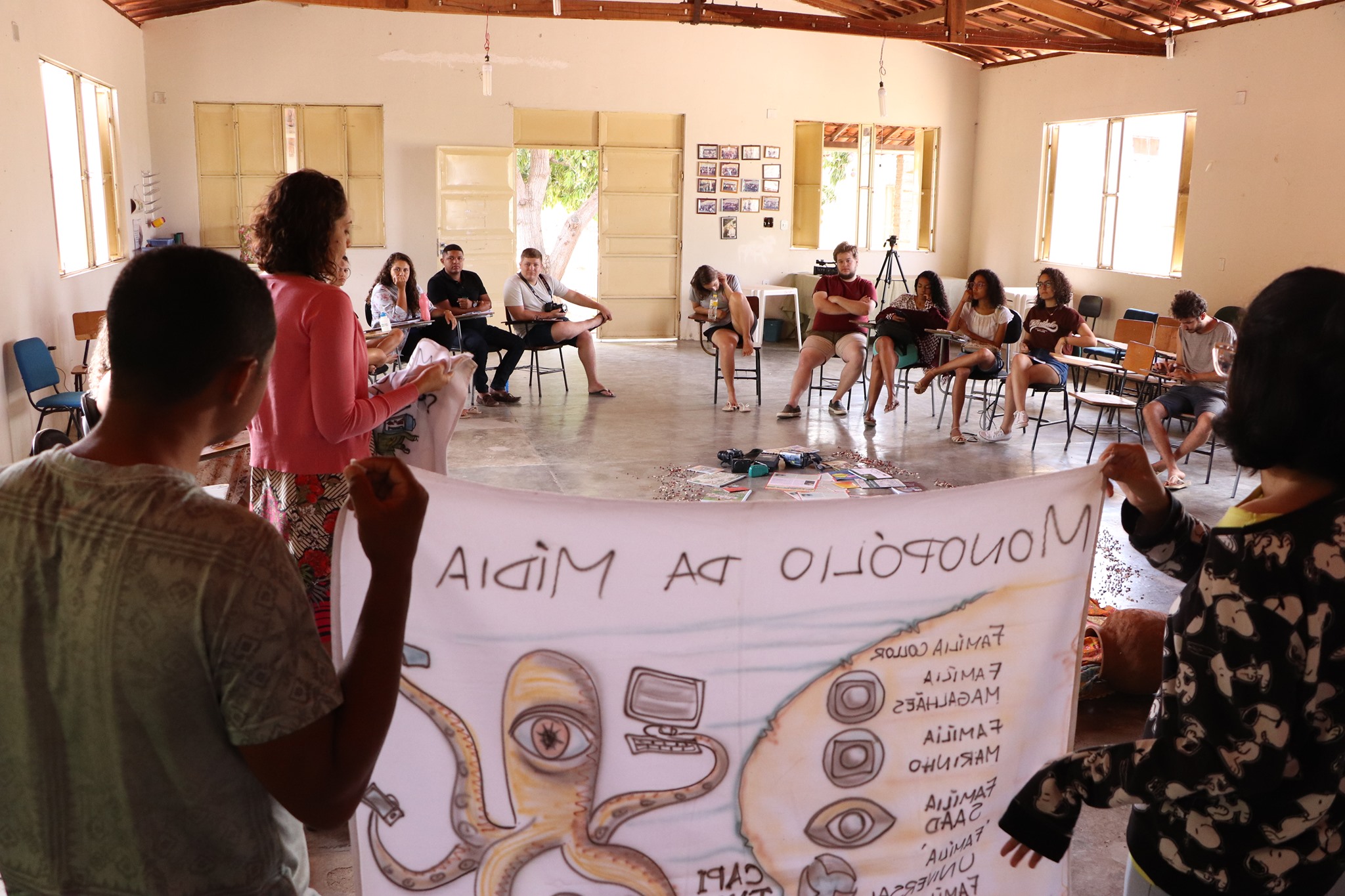 Realizado desde 2008, já participaram do curso profissionais que atuam em ONGs, movimentos sociais, assessorias políticas e veículos de comunicação | Foto: Comunicação Irpaa e Vagner Gonçalves