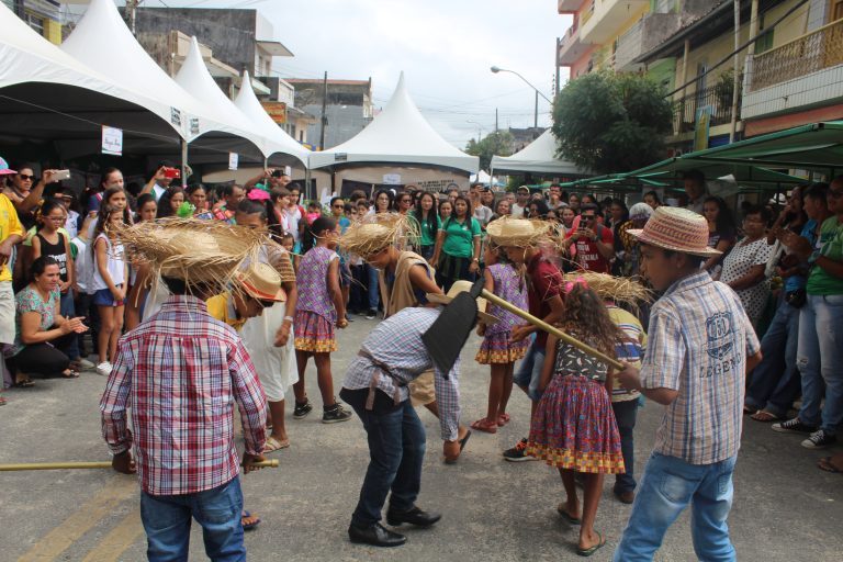 A feira “Eu e minha escola construindo histórias” defendeu o direito das crianças de estudarem no seu lugar de vida, que é o campo | Foto: AS-PTA