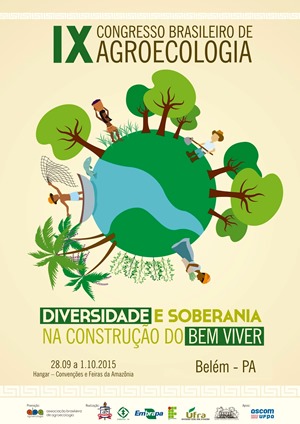 Cartaz do IX Congresso Brasileiro de Agroecologia