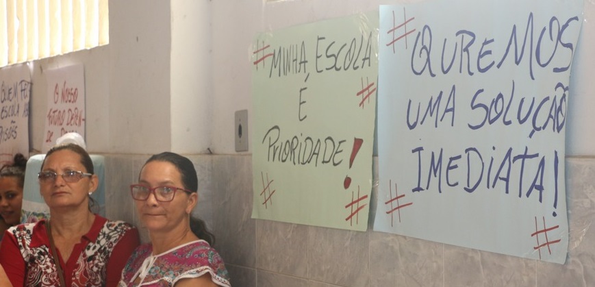 Como uma mãe vai jogar seus filhos pequenos em um ônibus para um lugar distante? | fotos: Euzelir Fidelis
