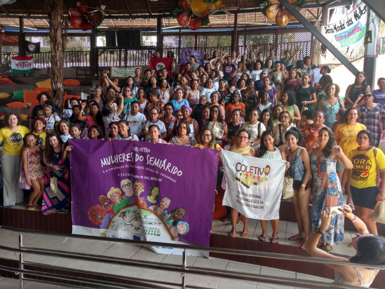 As mulheres reafirmaram seu lugar na construção do projeto político que desejam para a região onde vivem | Foto: Verônica Pragana/Asacom